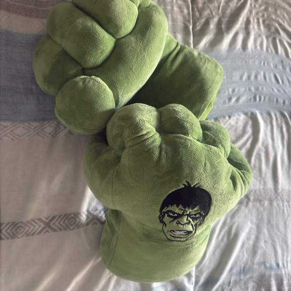 Kids Green Superhero Costume Set Hulk - Picture 3 of 3